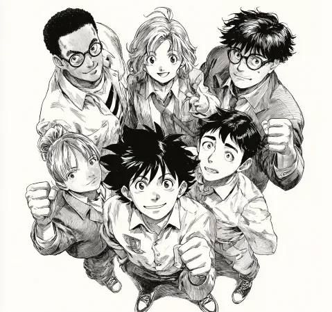 校园题材漫画《晨间走廊的座位表》封面