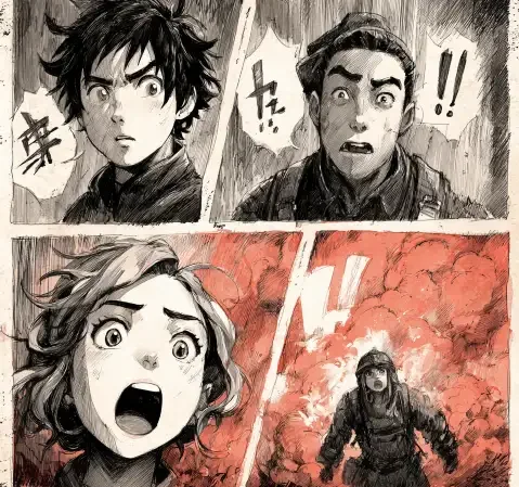 科幻题材漫画《轨道上的旧书店》封面